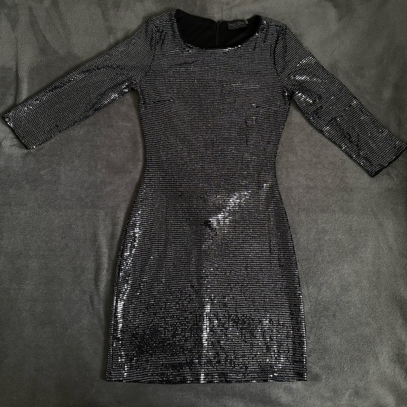 Dresses & Skirts - Silver Sequins Dress